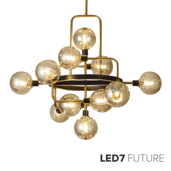 Loft Industry Modern - Mercury Chandelier